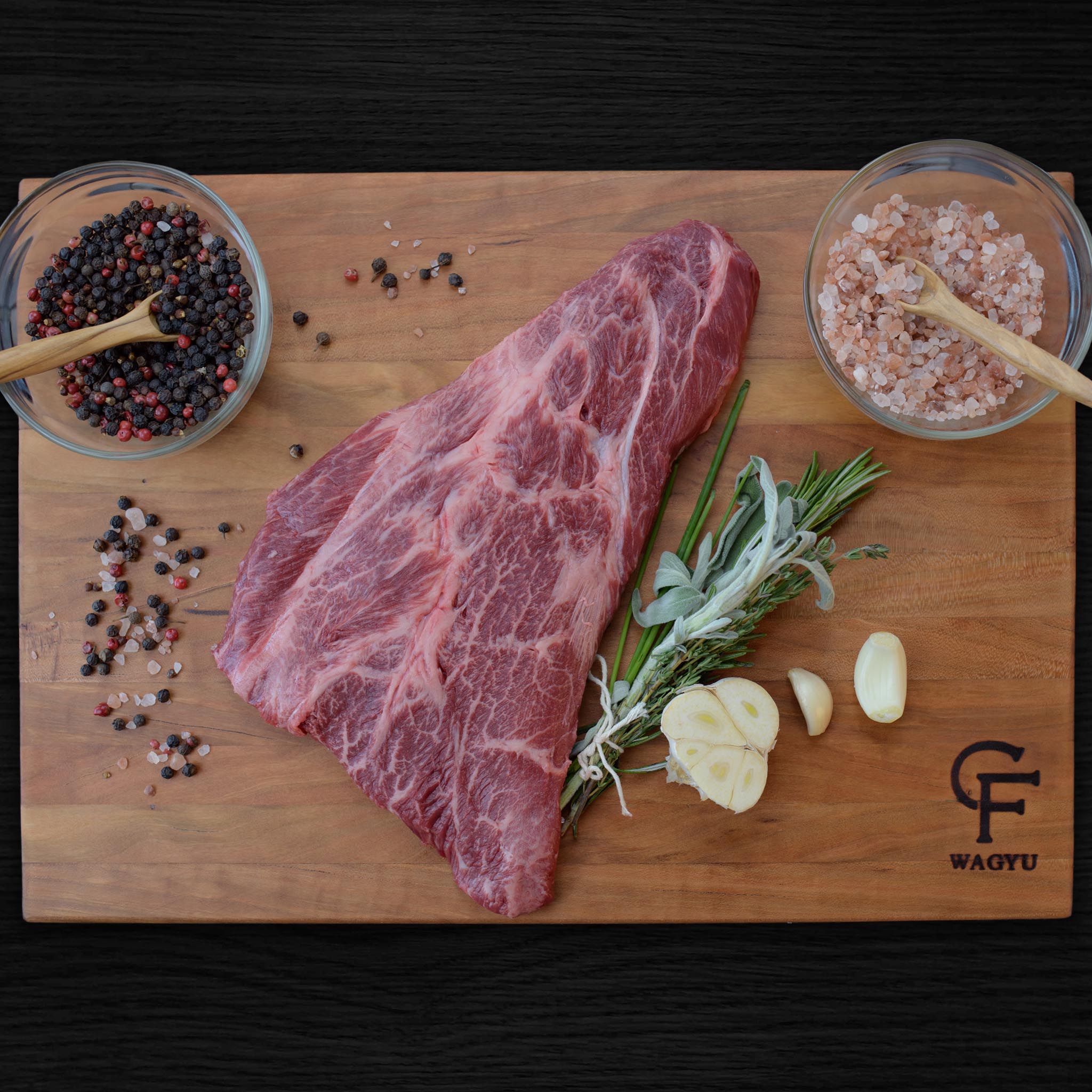 Flat Iron Steak – 100% Full Blood Wagyu Beef